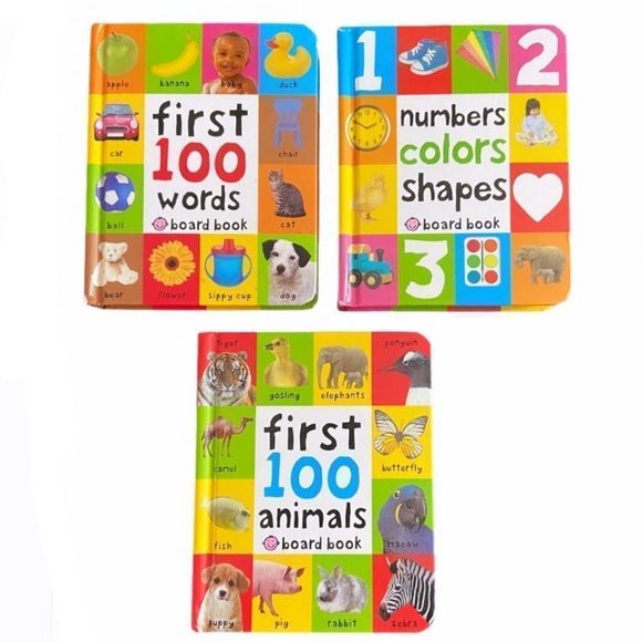 Toys Babys Firsts Books Set Of 3 Poshmark